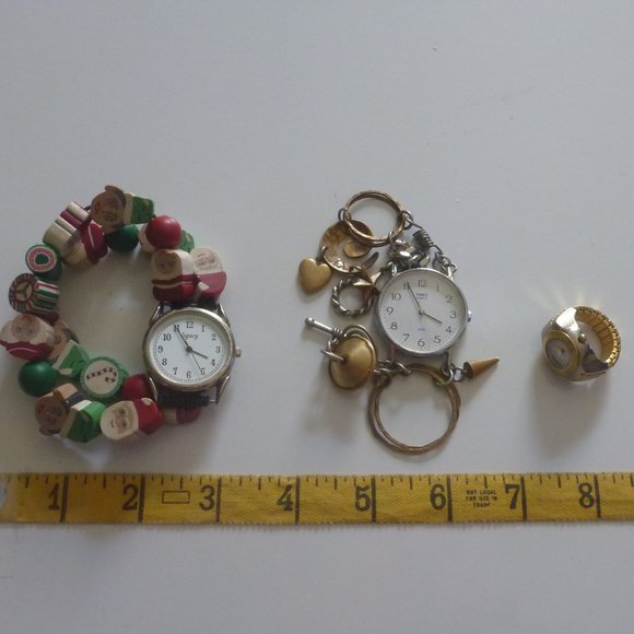 3 Watches - Timex - Pearl - Legacy - Picture 1 of 14